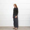 Maje Brown and Grey With Metallic Thread Jumper