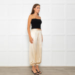l'Agence Yellow Silk Balloon Pants