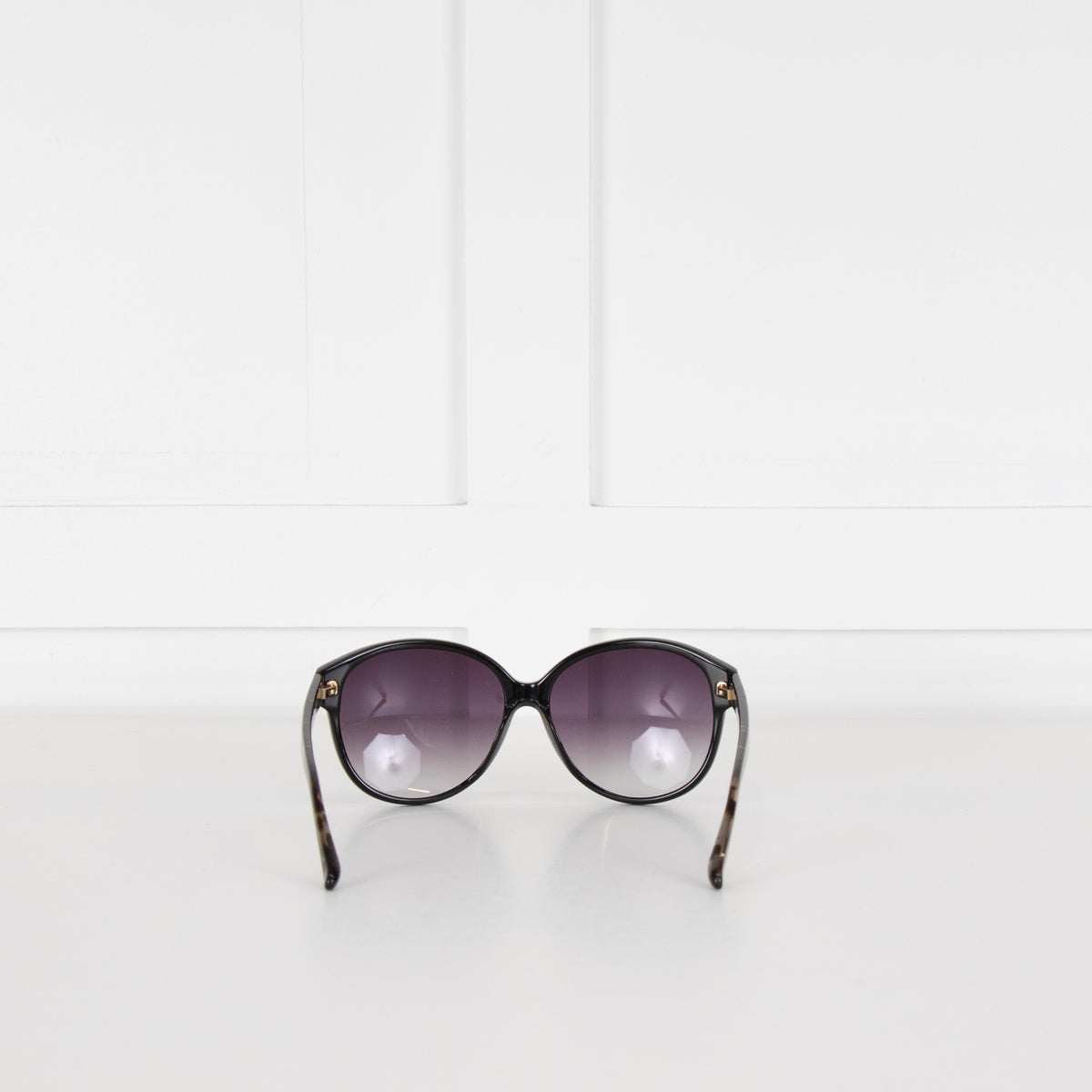 Linda Farrow Mathew Williamson Black Brown Sunglasses
