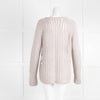 Duffy Greige Wide Knit Cashmere Jumper