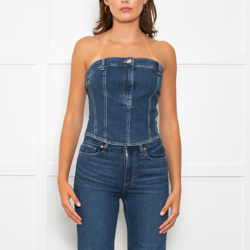 Baum und Pferdgarten Denim Corset Top