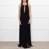 Stone Cold Fox Black Sleeveless Maxi Dress With Front Splits