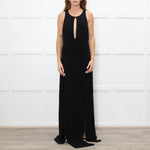Stone Cold Fox Black Sleeveless Maxi Dress With Front Splits