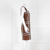 Burberry Brown Logo Wool Sleeveless Shift Dress