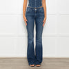 Mother Blue Flared Jeans