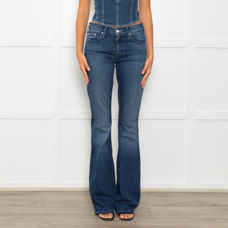 Mother Blue Flared Jeans