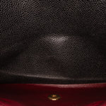 Chanel Black Jumbo Caviar Flap Bag