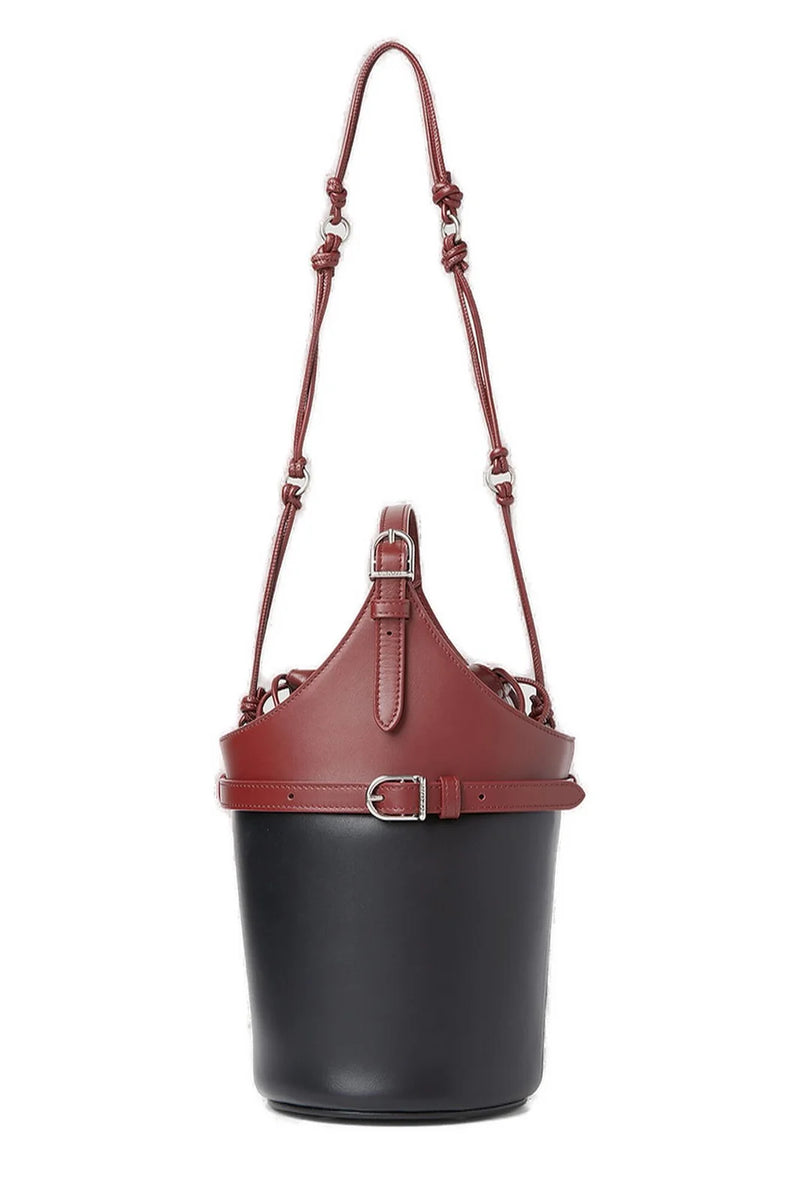 Durazzi Milano Two-Tone Bucket Bag