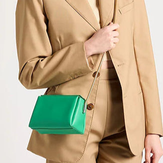 Marni Green Toggle Small Shoulder Bag