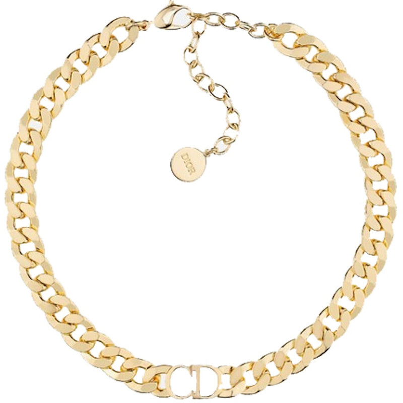 Dior Gold Danseuse Etoile CD Chain  Choker