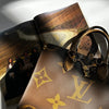 Louis Vuitton Brown Monogram OnTheGo MM Bag With Bag Charm