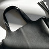 Celine Black Grainy Leather Tri Fold Bag
