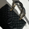 Chanel Black Caviar GST Tote Bag