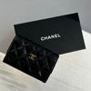 Chanel Black Bi-fold Card Holder