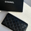 Chanel Black Quilted Fold Agenda