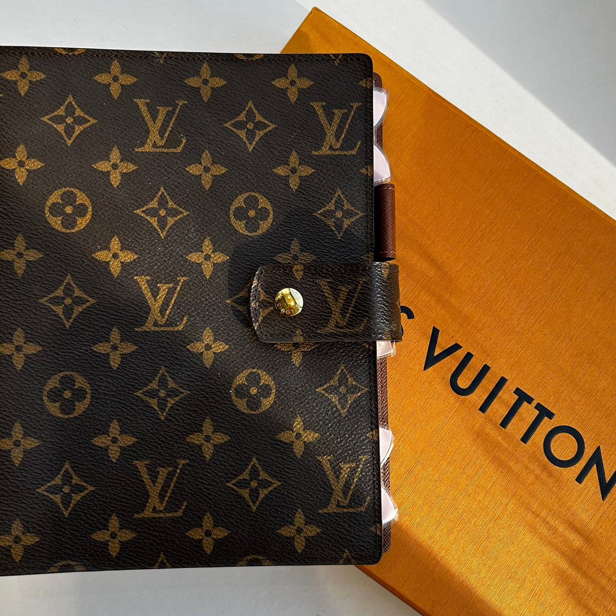 Louis Vuitton Large Monogram Agenda Book
