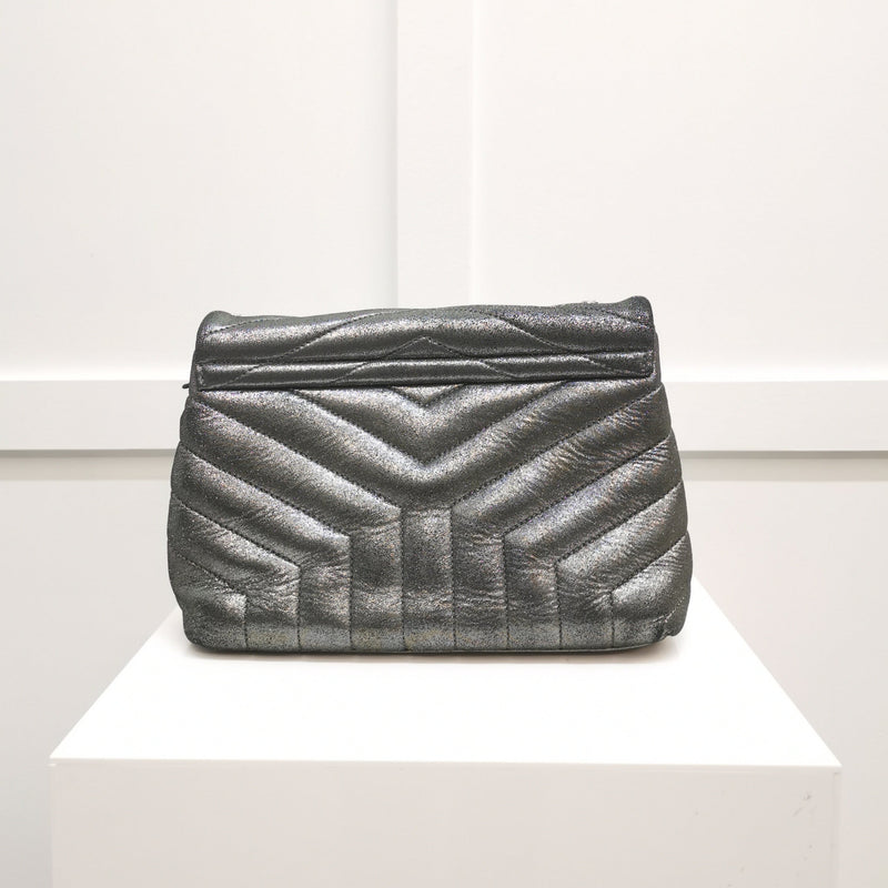 Saint Laurent Metallic Small Lou Lou