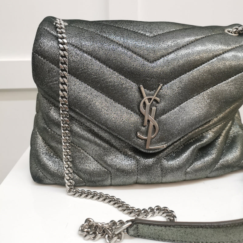 Saint Laurent Metallic Small Lou Lou