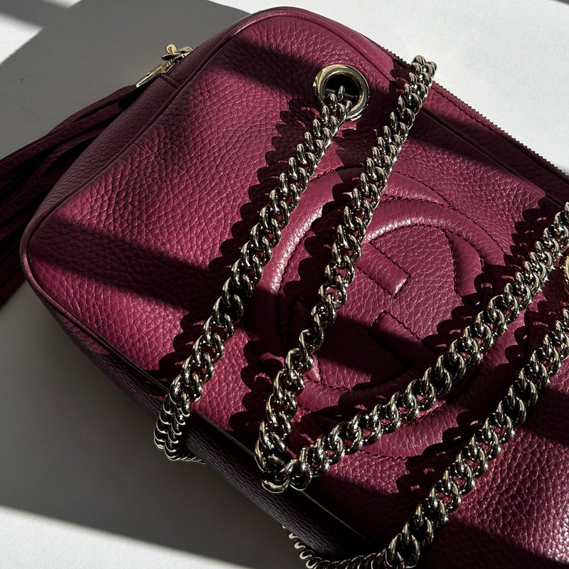 Gucci Purple Soho Chain Shoulder Bag