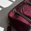 Gucci Purple Soho Chain Shoulder Bag