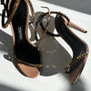 Tom Ford Nude Chain Strap Heels