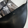 Toteme Black Leather Scooped Sling Bag