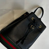 Gucci Black Leather Ophidia Small Bucket Bag