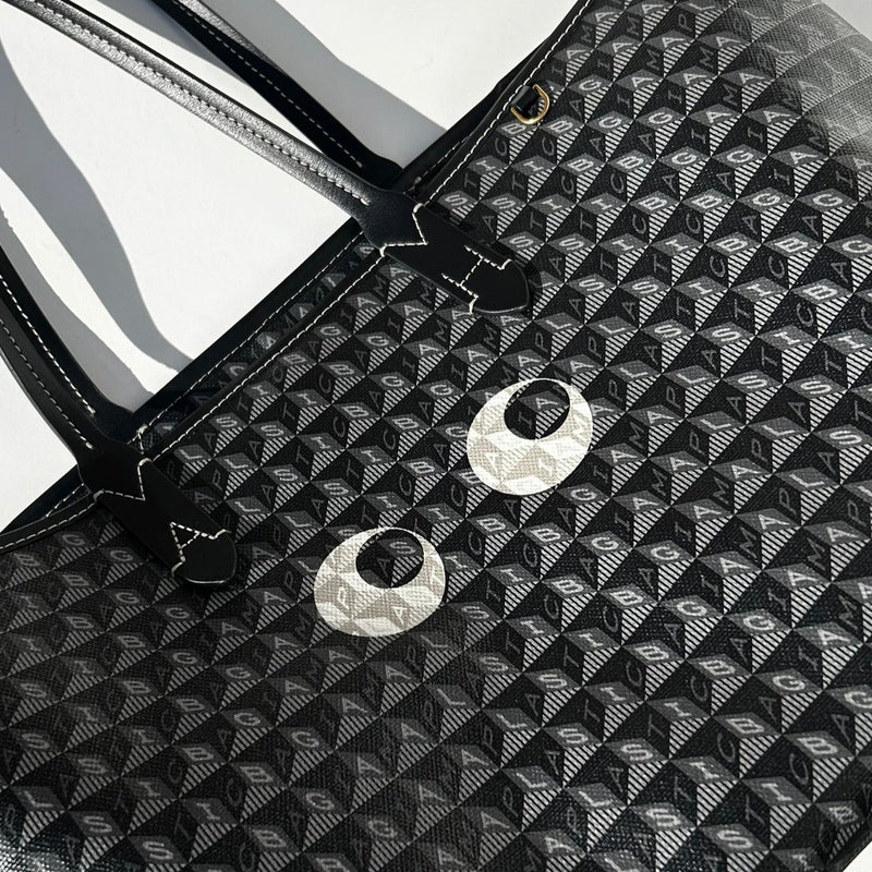 Anya Hindmarch I Am A Plastic Bag Eyes Medium Tote