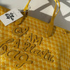 Anya Hindmarch Large I Am A Plastic Bag Tote in Lemon Yellow