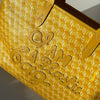 Anya Hindmarch Large I Am A Plastic Bag Tote in Lemon Yellow