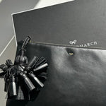 Anya Hindmarch Georgiana Clutch Black