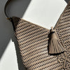 Anya Hindmarch Tassel Hobo Nude Bag