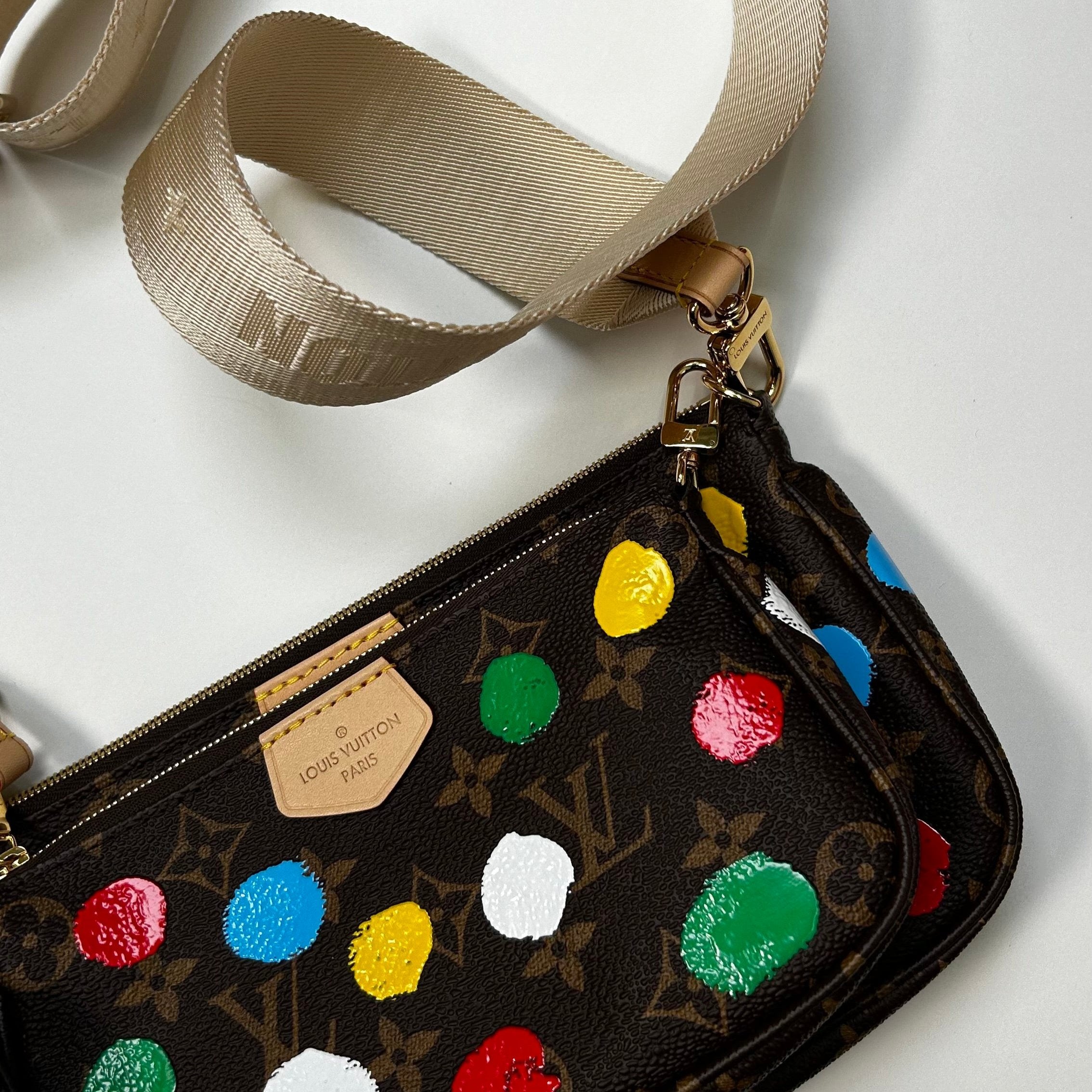 Louis Vuitton X Yayoi Kusama Monogram Multi Pochette Accessoires