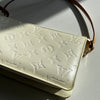 Louis Vuitton Cream Vernis Lexington Pochette Bag