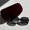 Gucci Black Oversized Sunglasses