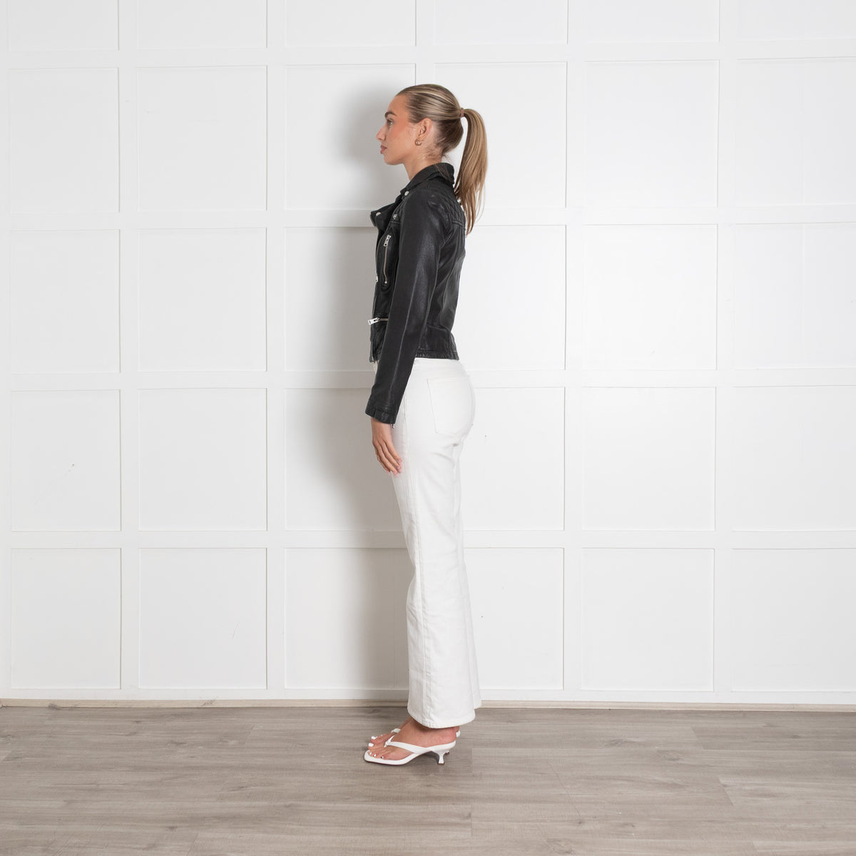 All Saints Black Biker Jacket
