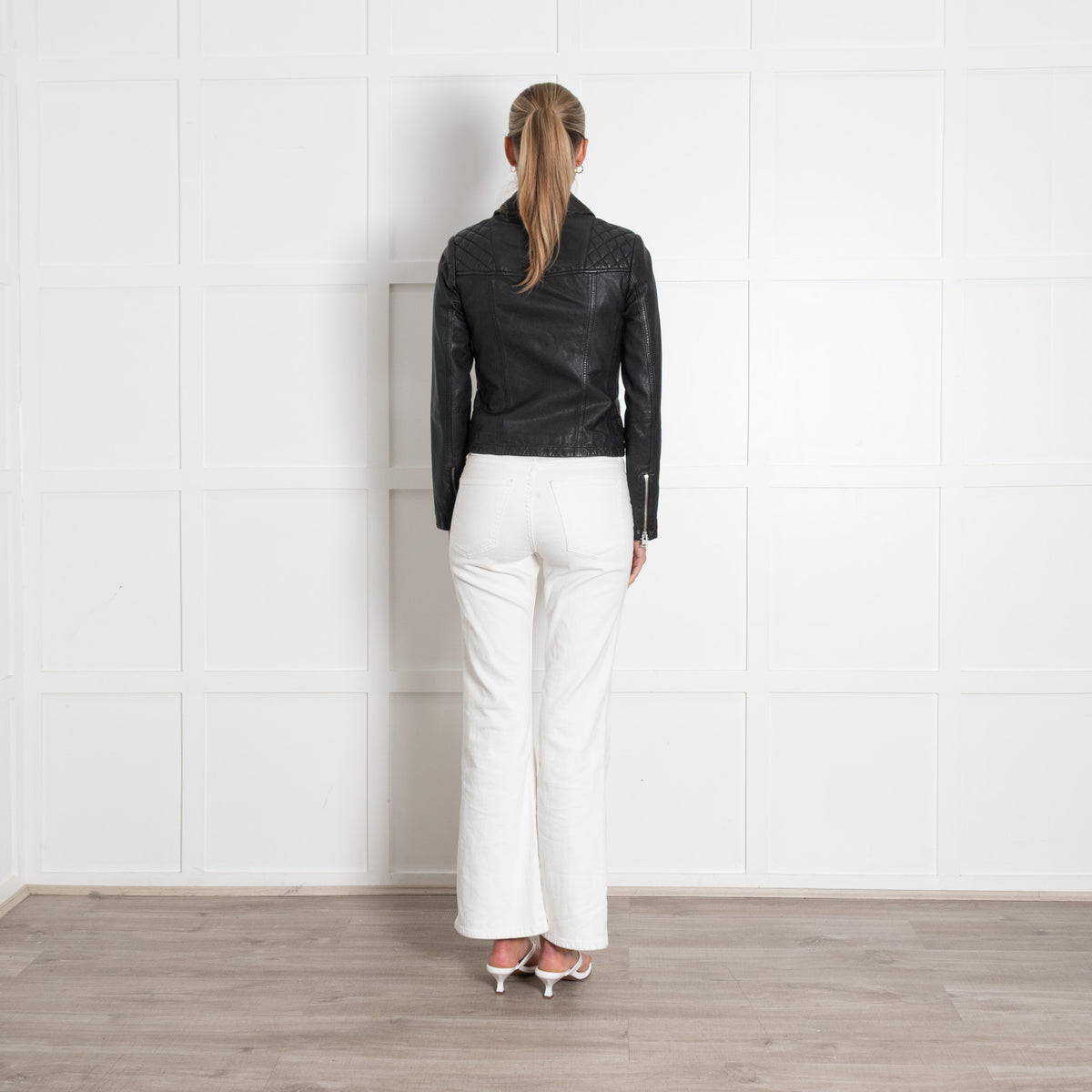 All Saints Black Biker Jacket