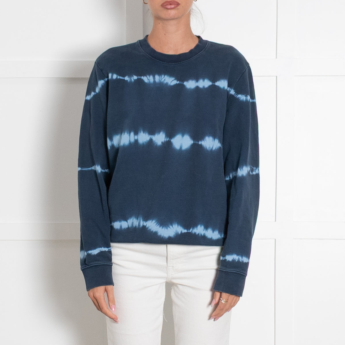 Sandro Blue Tie Dye Sweatshirt