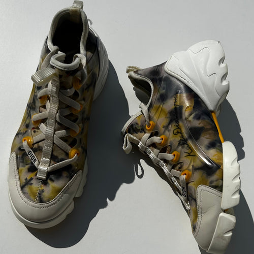 Dior Tie Dye Connect Kaleidoscope Trainers