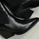 Day Birger Mikkelsen Black Slim Ankle Cowboy Boot