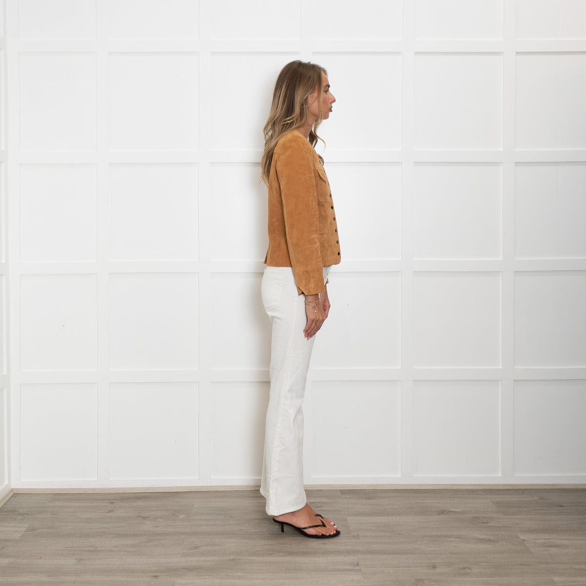 Zadig & Voltaire Preloved Tan Suede Jacket