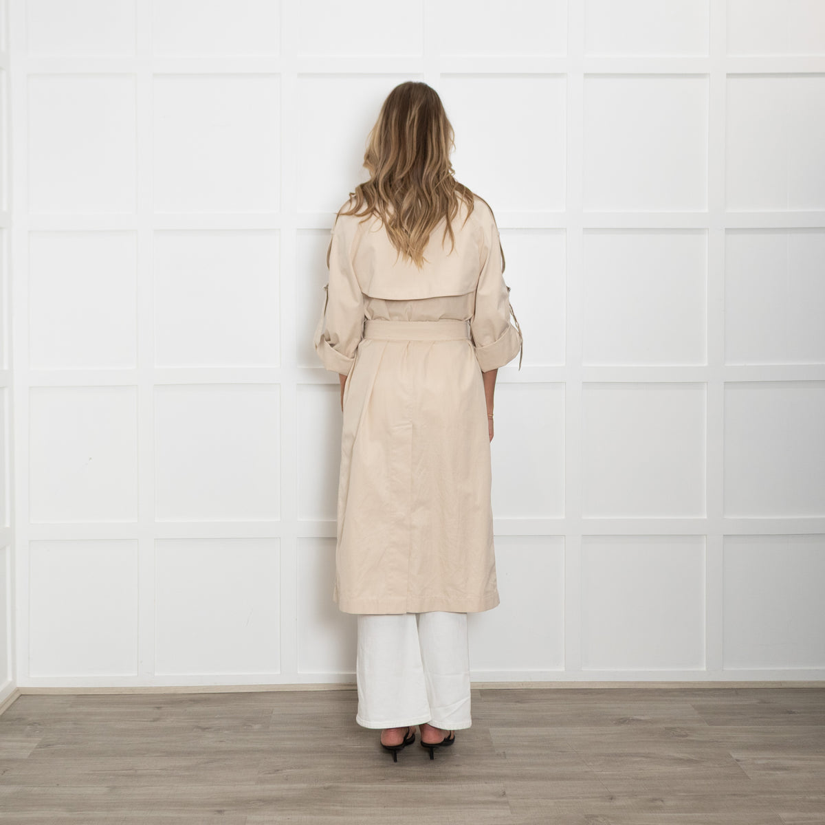 Burberry Cream Trench Coat