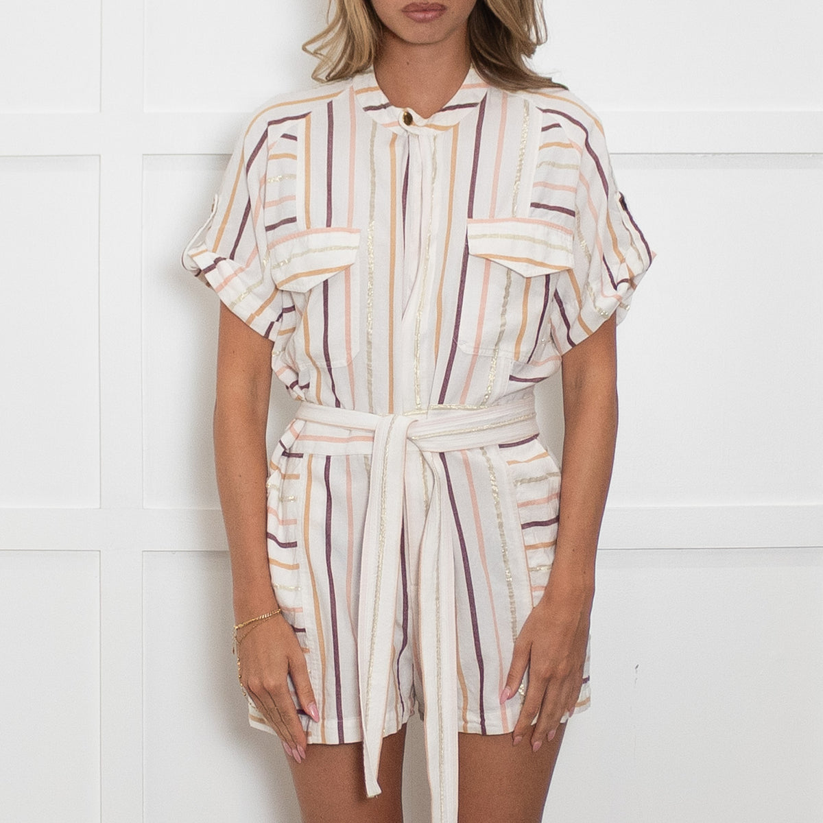 Ilio Nema Orpheus Casablanca Stripe Playsuit
