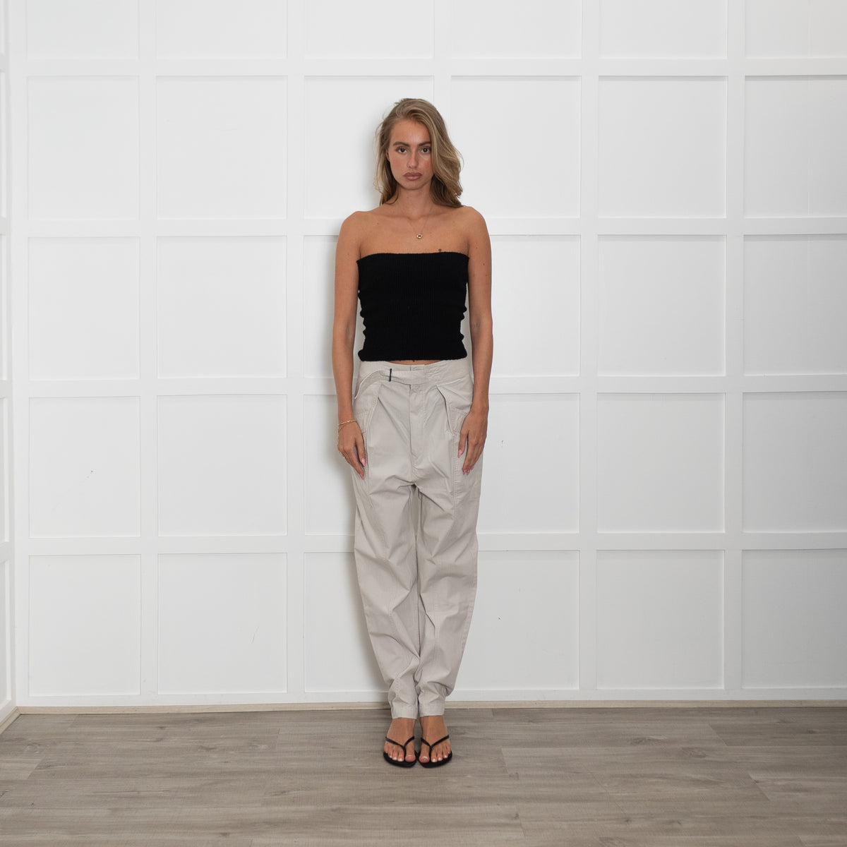 Isabel Marant Etoile High Waist Belted Trousers