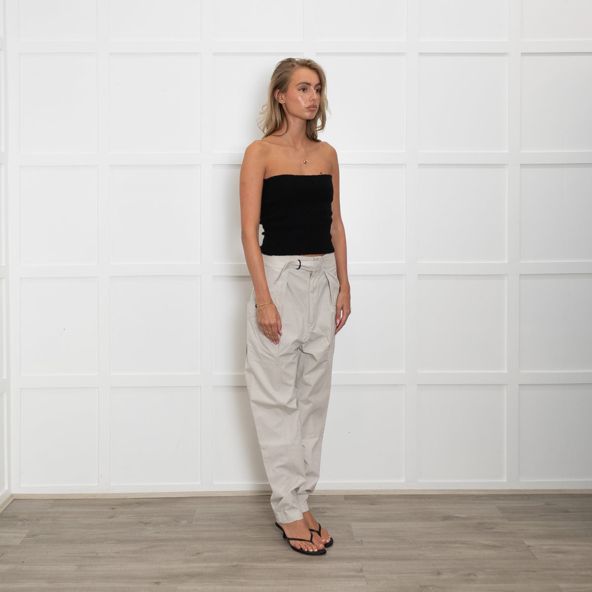 Isabel Marant Etoile High Waist Belted Trousers
