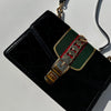 Gucci Velvet Sylvie Black Crossbody Bag