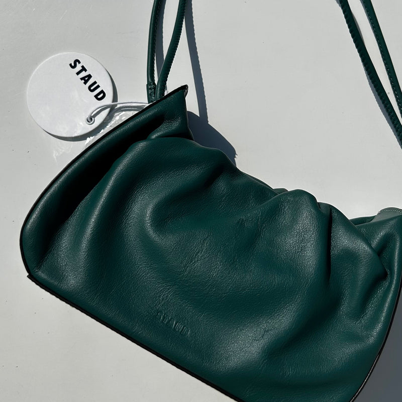Staud Fashion Kiki Green Bag