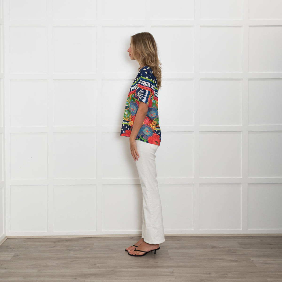 Farm Rio Multicolour Jungle Short Sleeve Top
