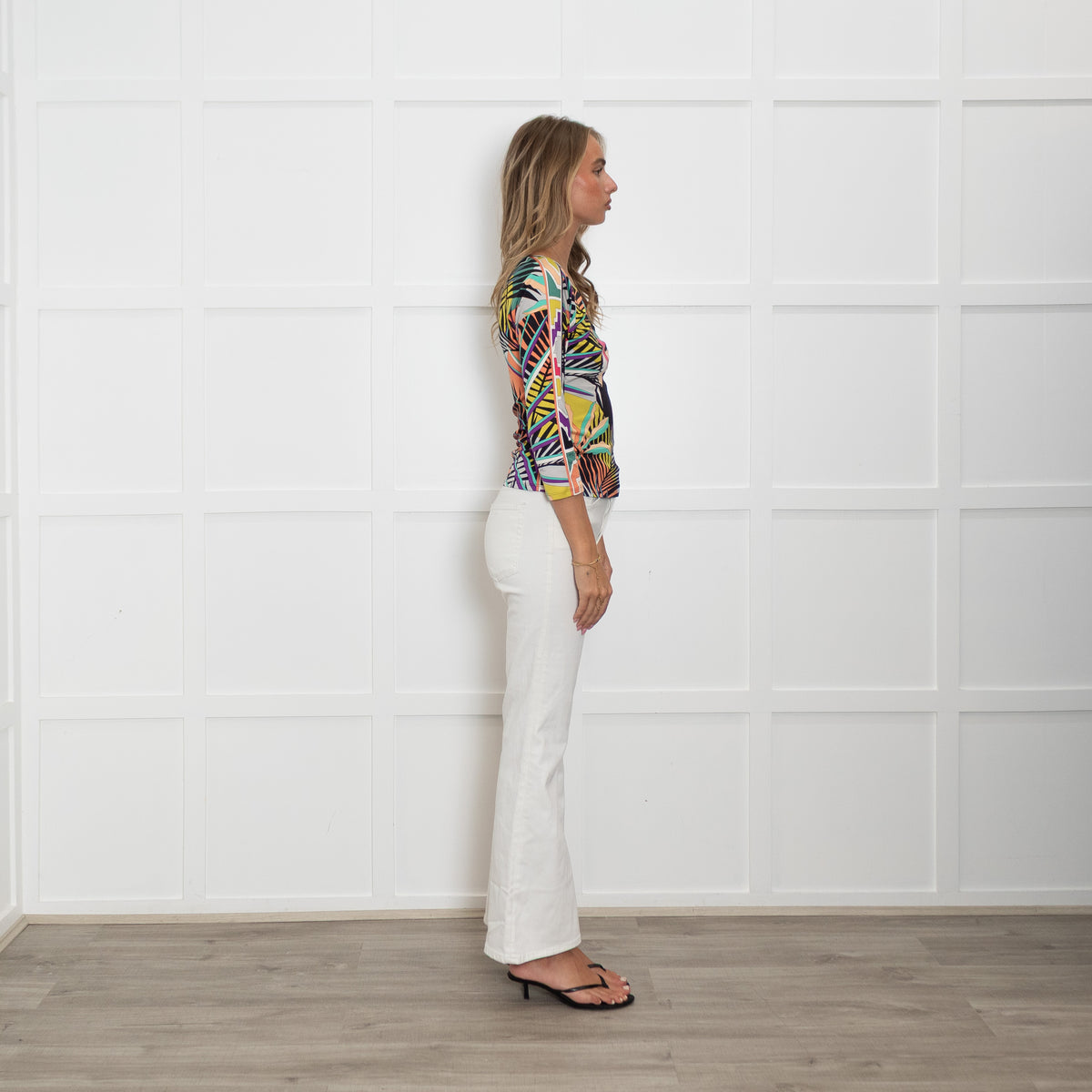 Emilio Pucci Multi Colour Jersey Silk Top