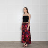 Psophia Brocade Floral Pink and Red Culottes